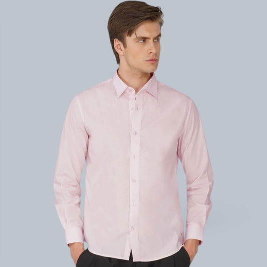 Portofino Light Pink Giza Poplin Shirt
