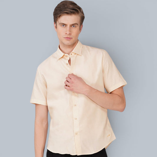 Sandstone Chambray Oxford Shirt