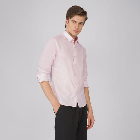 Portofino Light Pink Giza Poplin Shirt