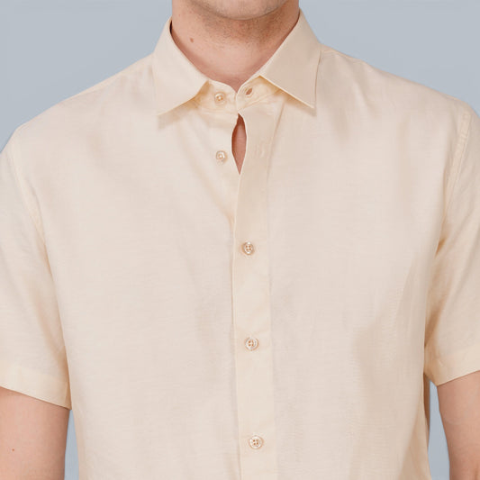 Sandstone Chambray Oxford Shirt