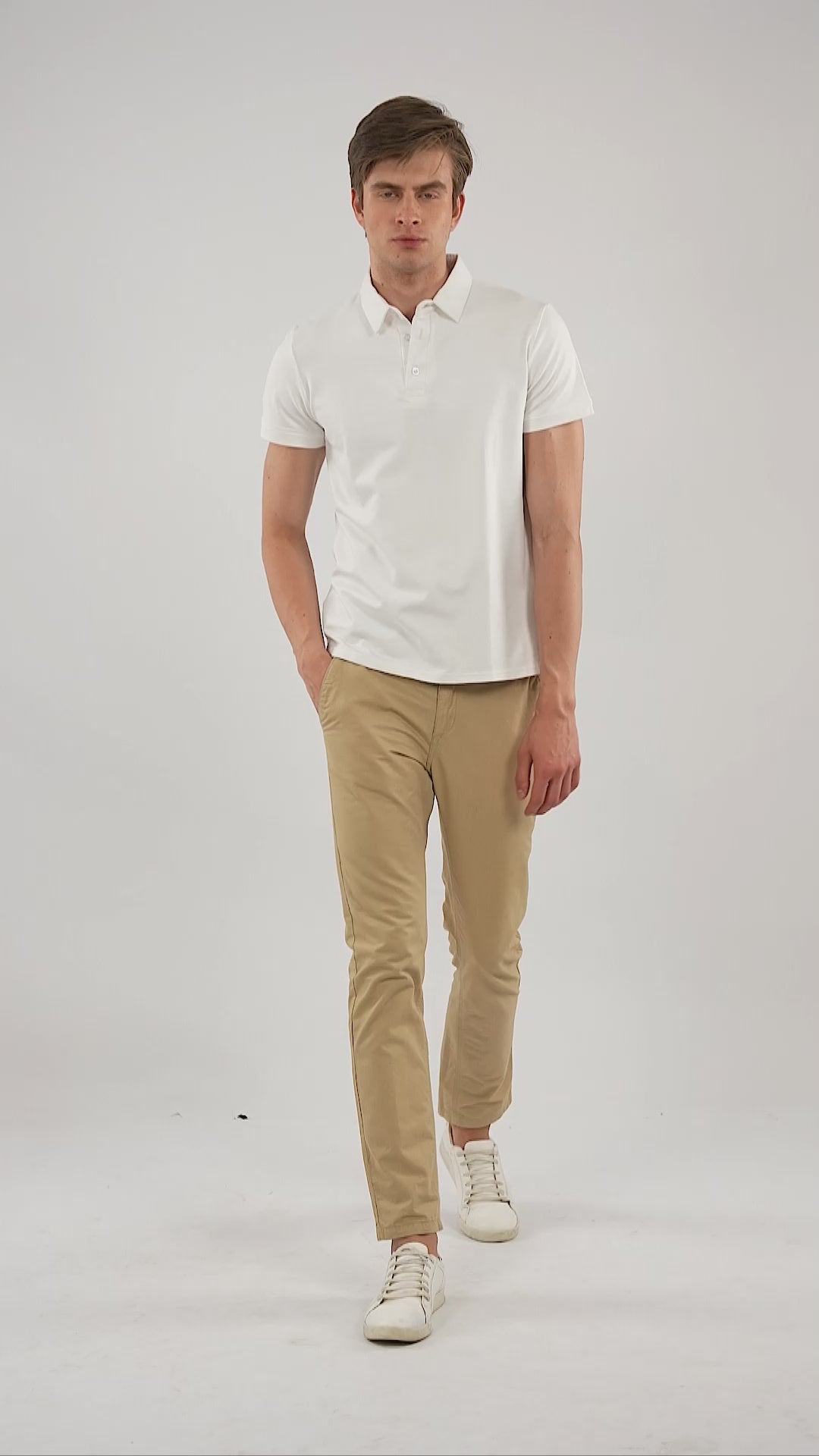 Noble White Polo T-Shirt