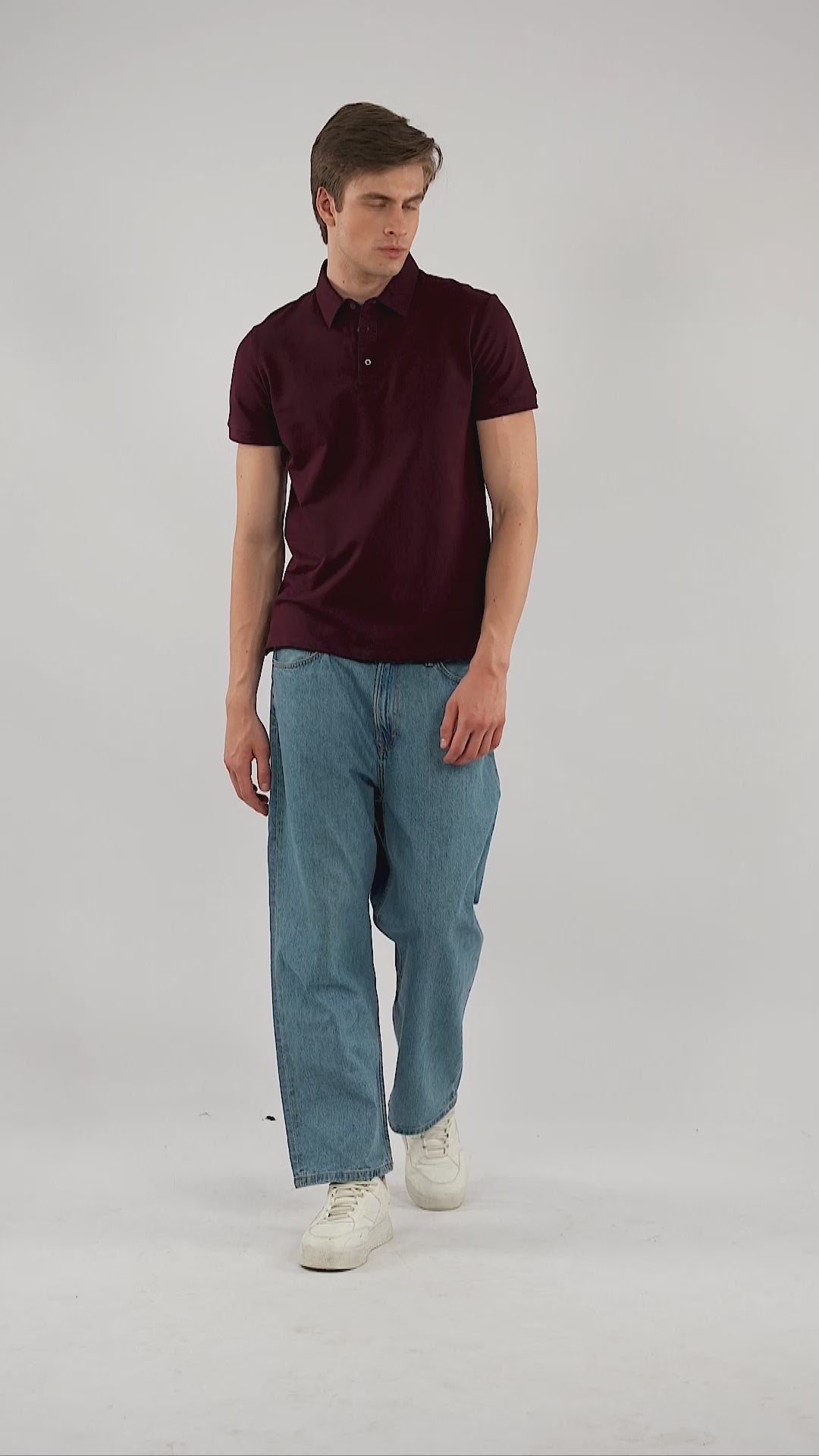 Monarch Maroon Polo T-Shirt